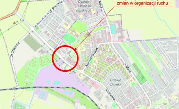 Planowana zmiana organizacji ruchu na ul. Szpitalnej